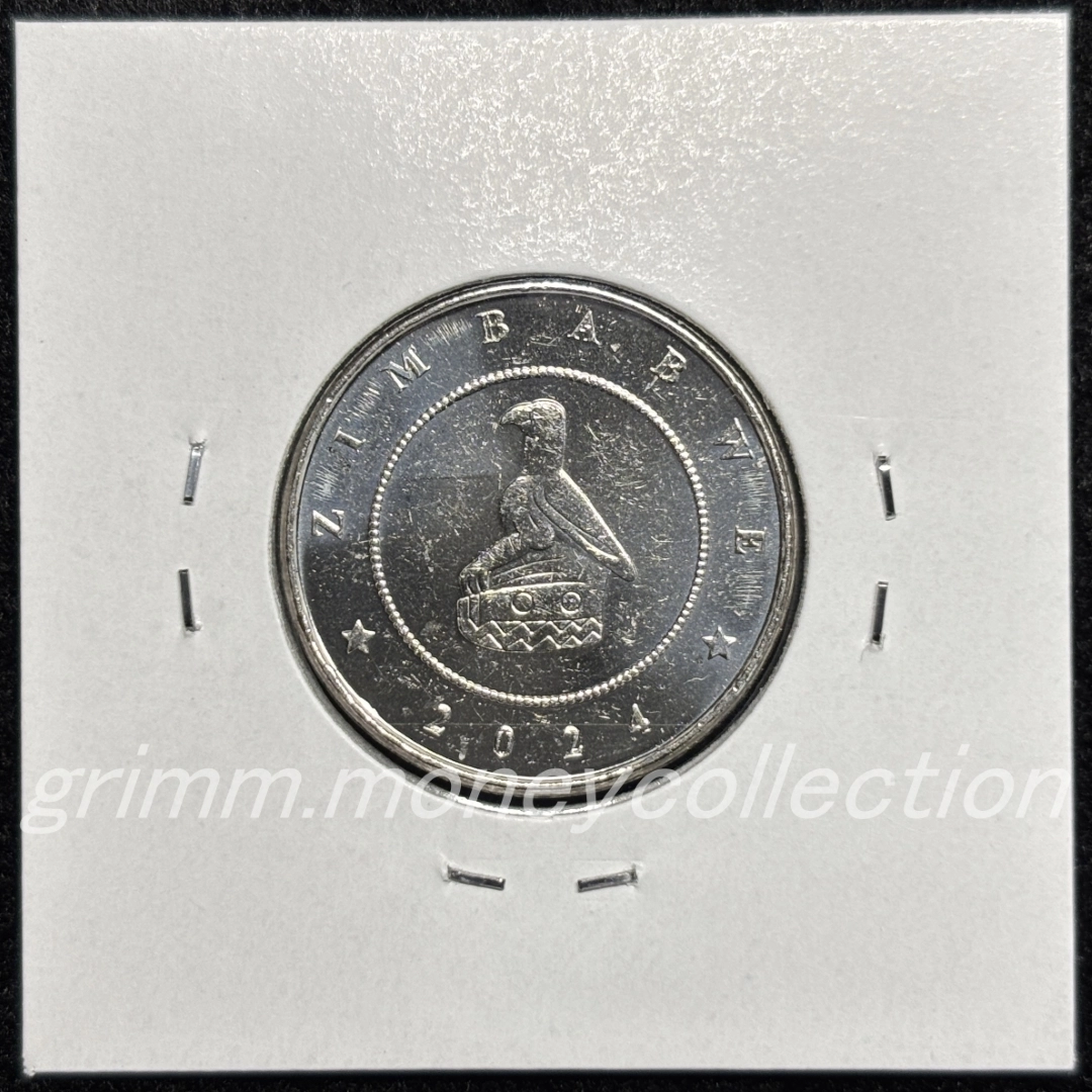 ジンバブエ 5ジンバブエ・ゴールド 裏