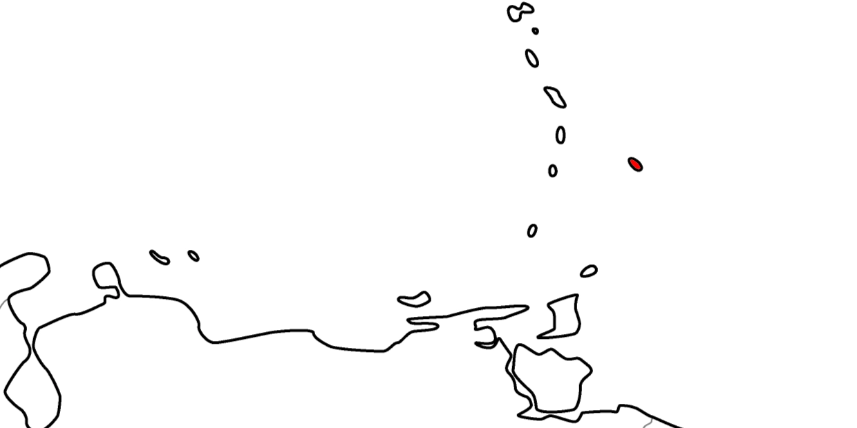 バルバドスの地図