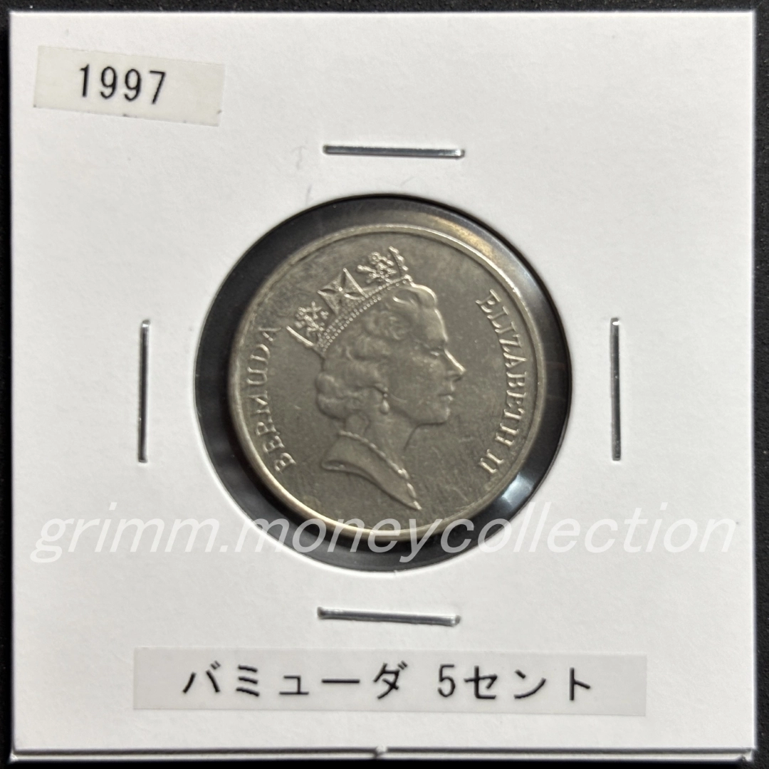 バミューダ km45 1986～1998 1セント 表