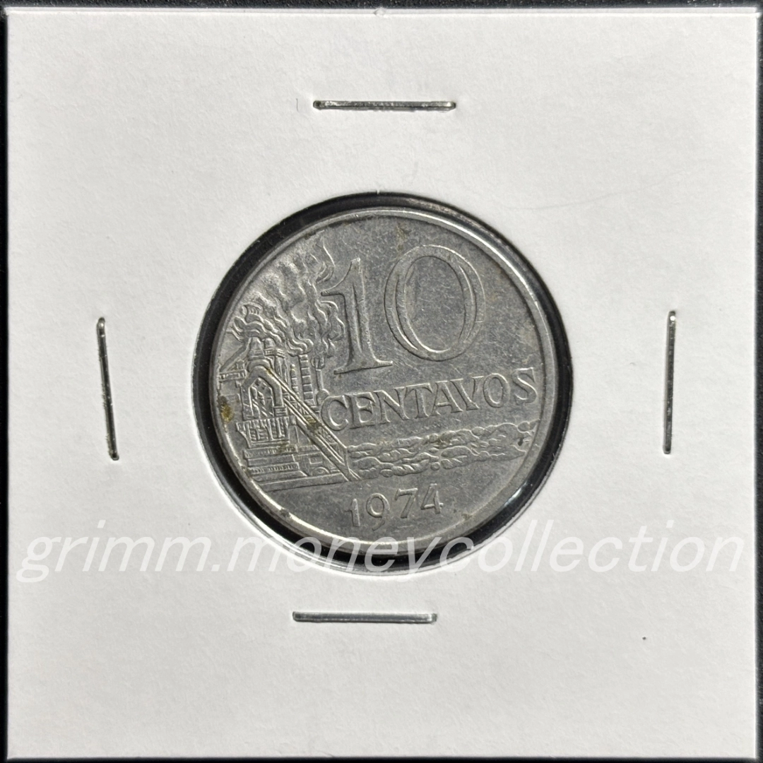 ブラジル km578.1a 1974～1979 10センターボ 裏