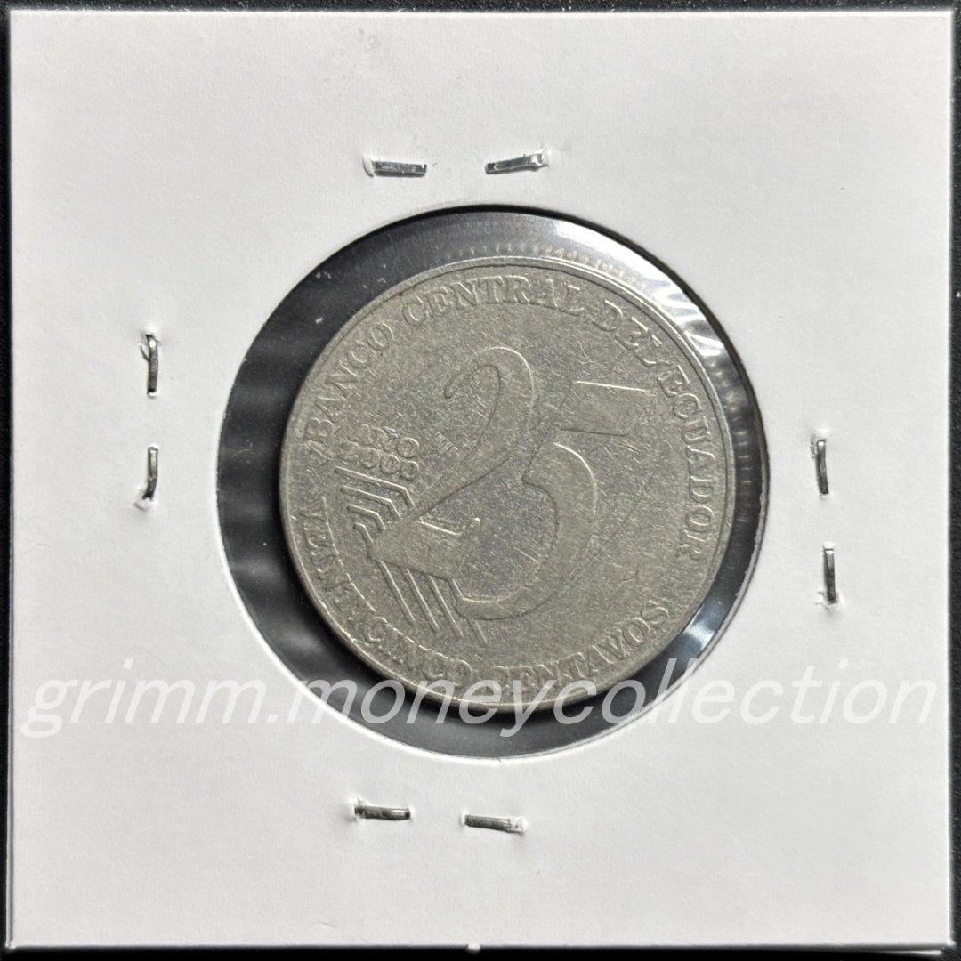 エクアドル km107 2000 25センターボ 裏