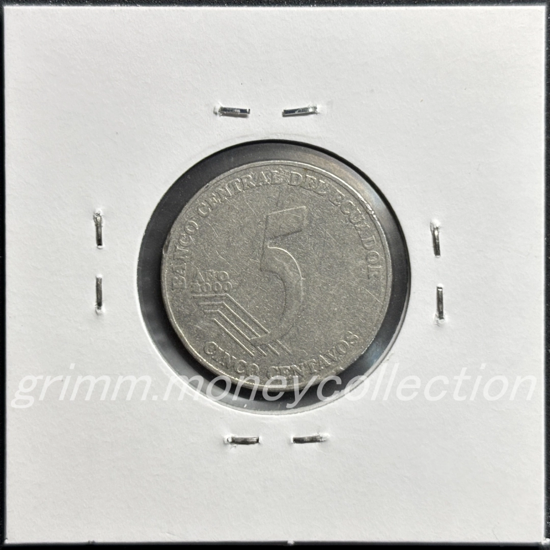 エクアドル km105 2000～2003 5センターボ 裏