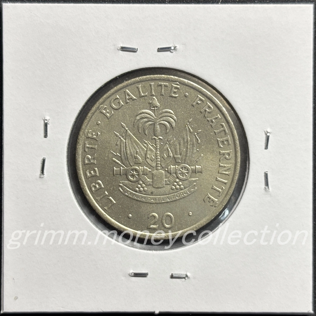 ハイチ km152 1986～1991 20サンチーム 裏