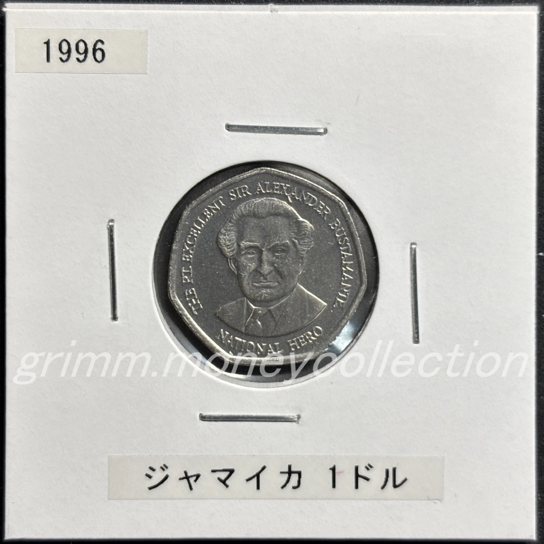 ジャマイカ km164 1994～2008 1ドル 表