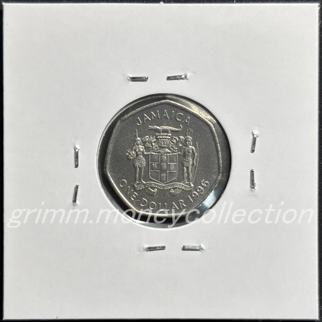 ジャマイカ km164 1994～2008 1ドル 裏