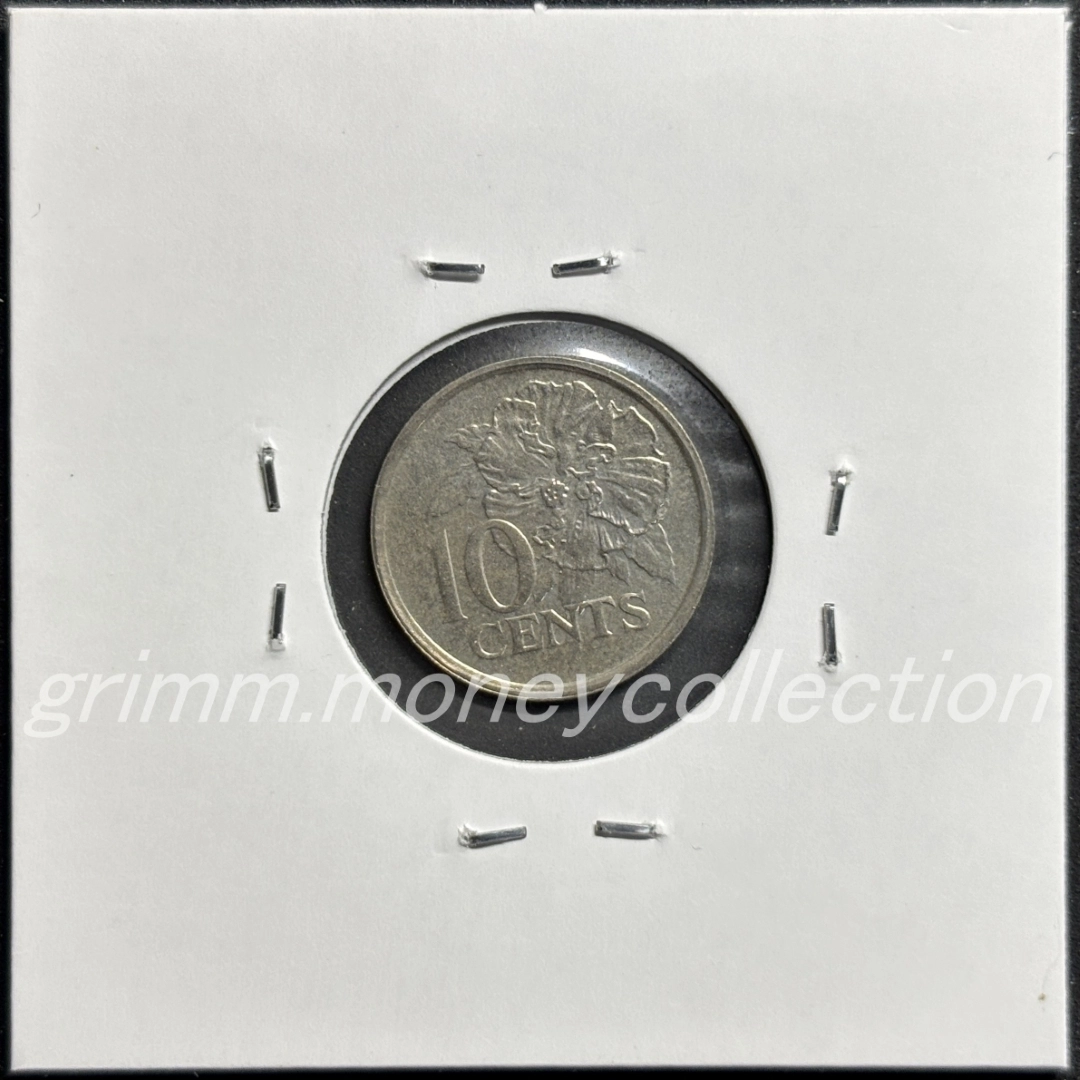 トリニダード・トバゴ km31 1976～2016 10セント 裏