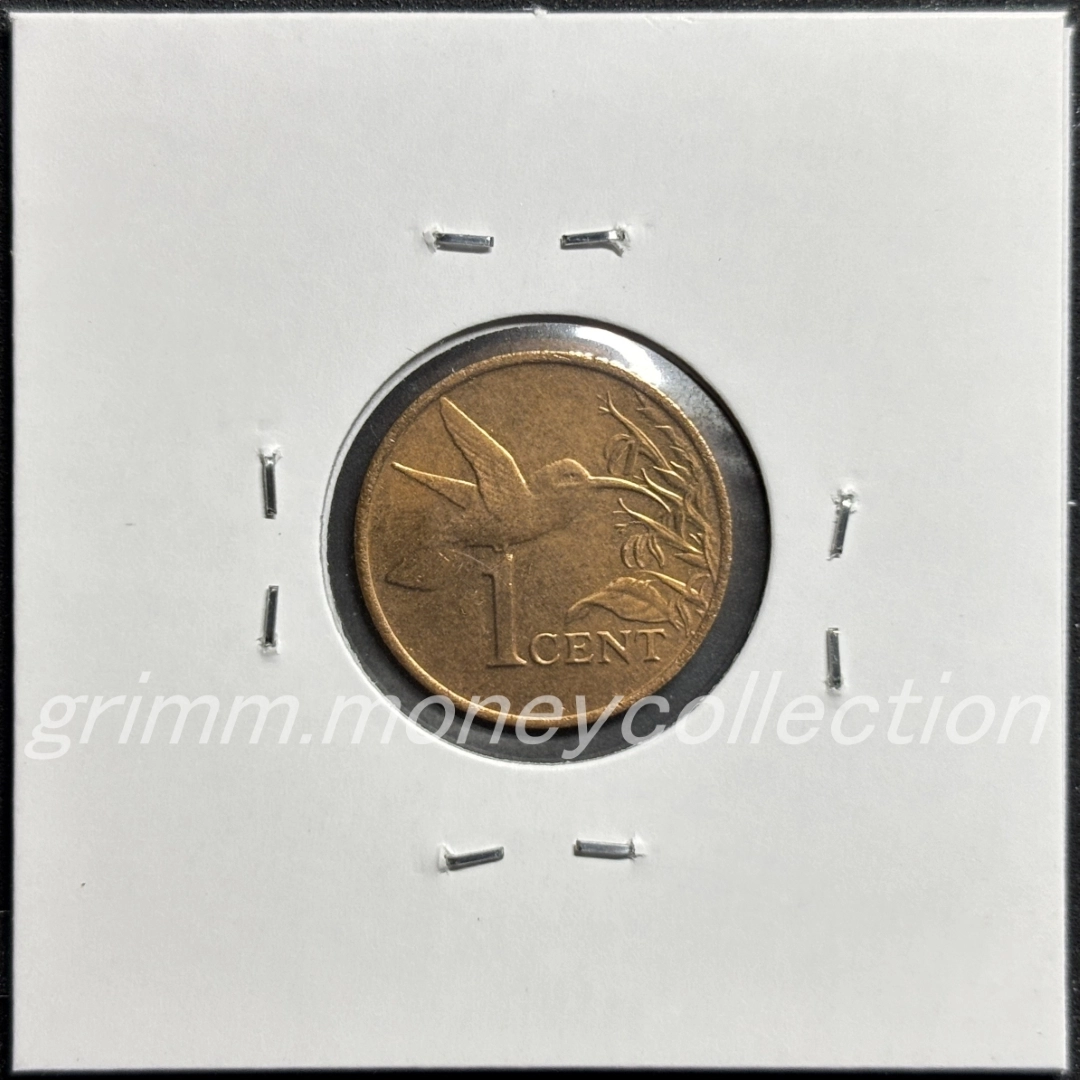 トリニダード・トバゴ km29 1976～2016 1セント 裏