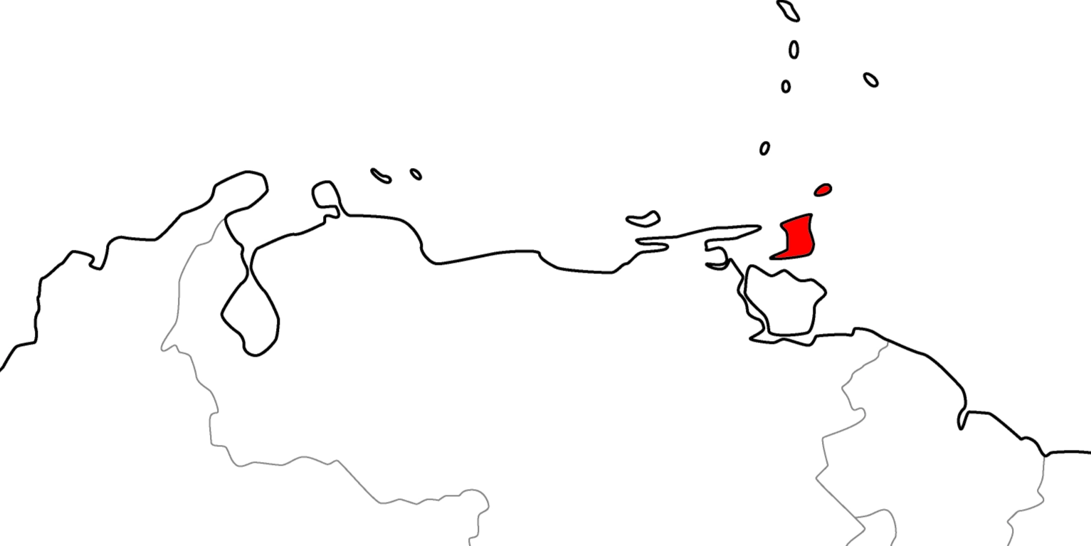 トリニダード・トバゴの地図