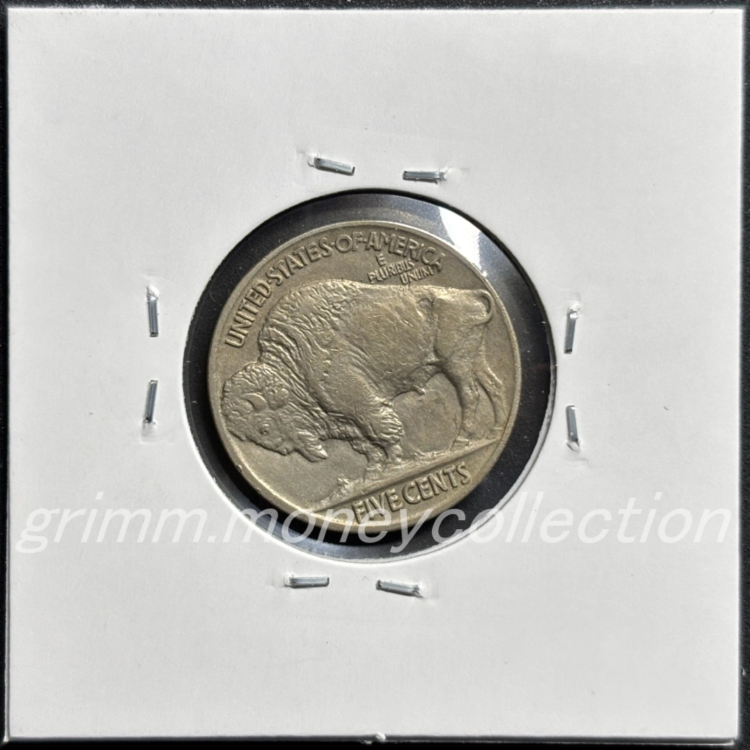 アメリカ km134 1913～1938 5セント 裏