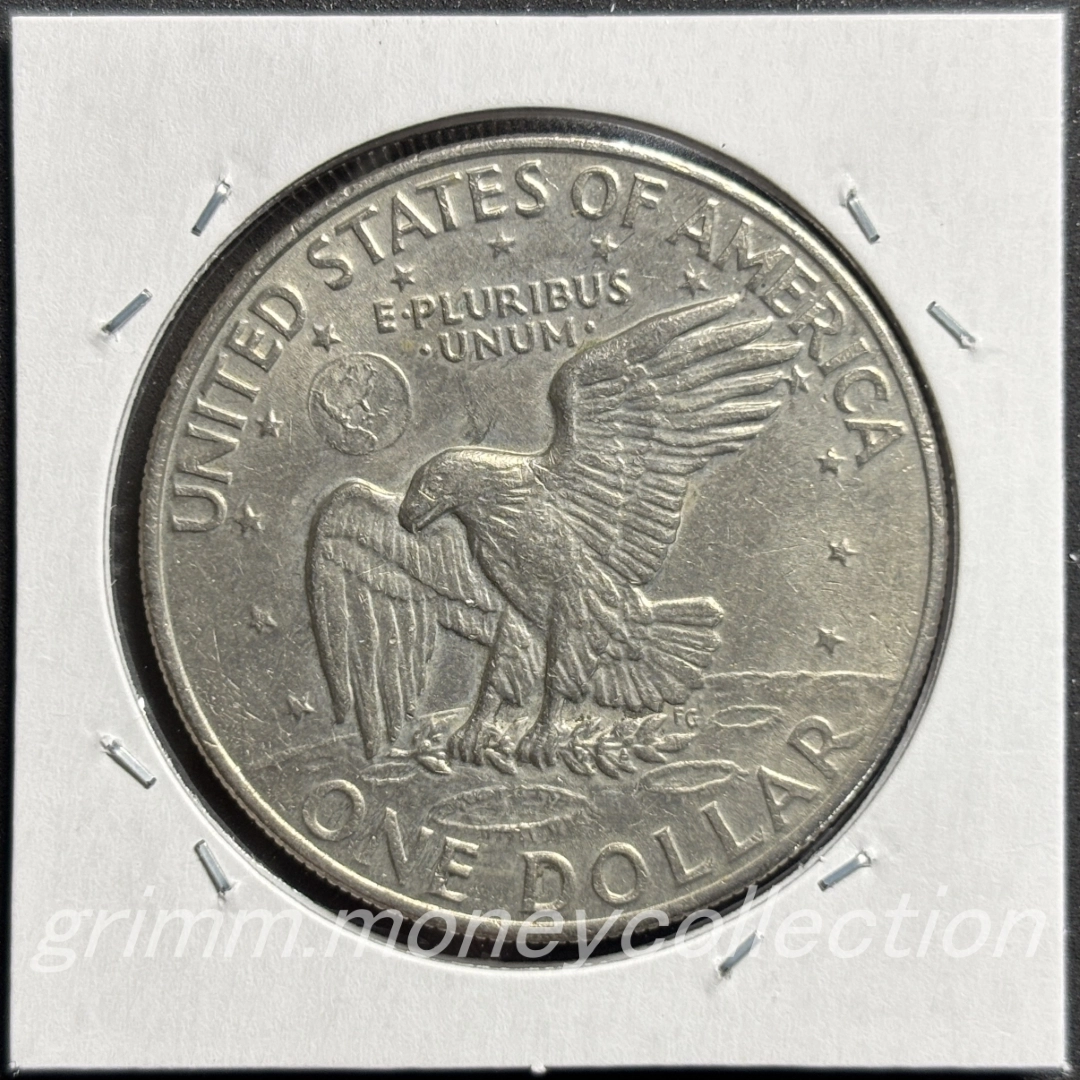 アメリカ km203 1971～1974 1ドル 裏