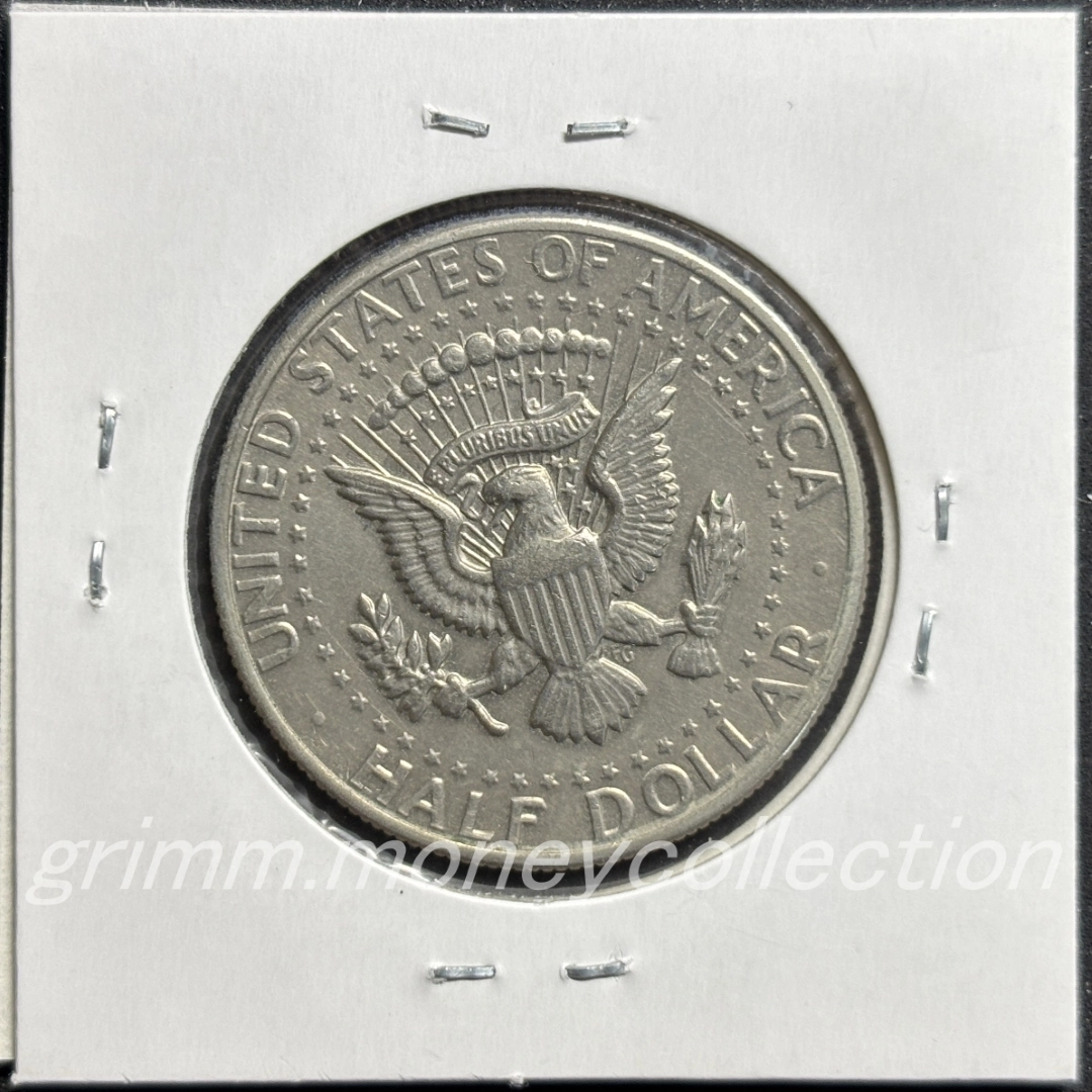 アメリカ km202b 1971～1974 50セント 裏