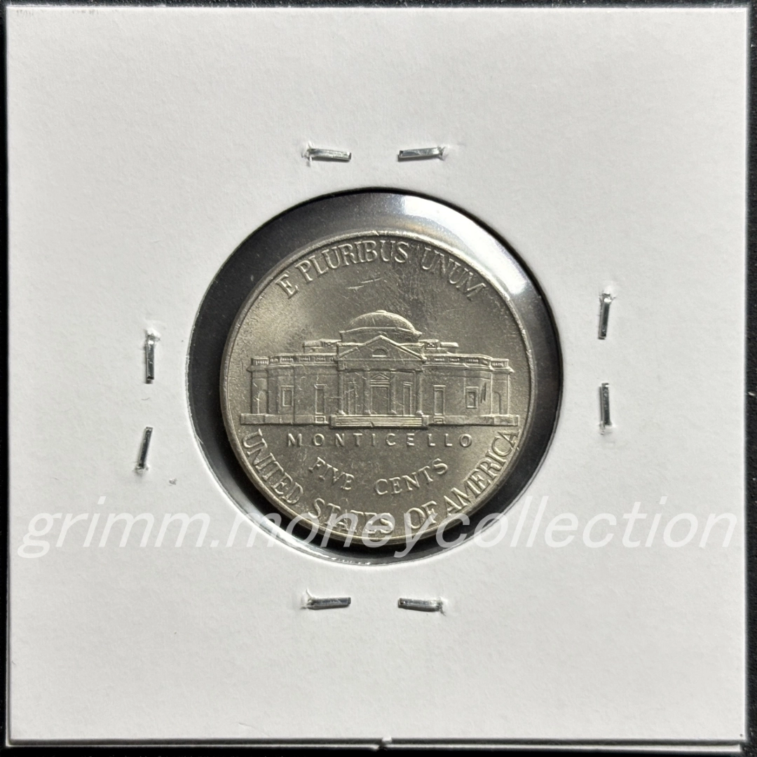 アメリカ km192 1946～2003 5セント 裏