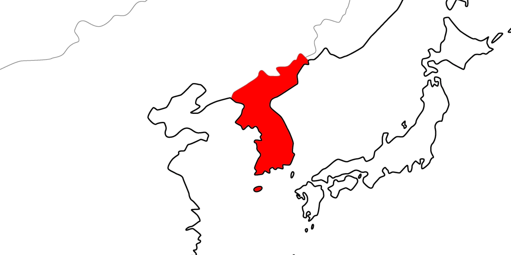 大韓帝国の地図