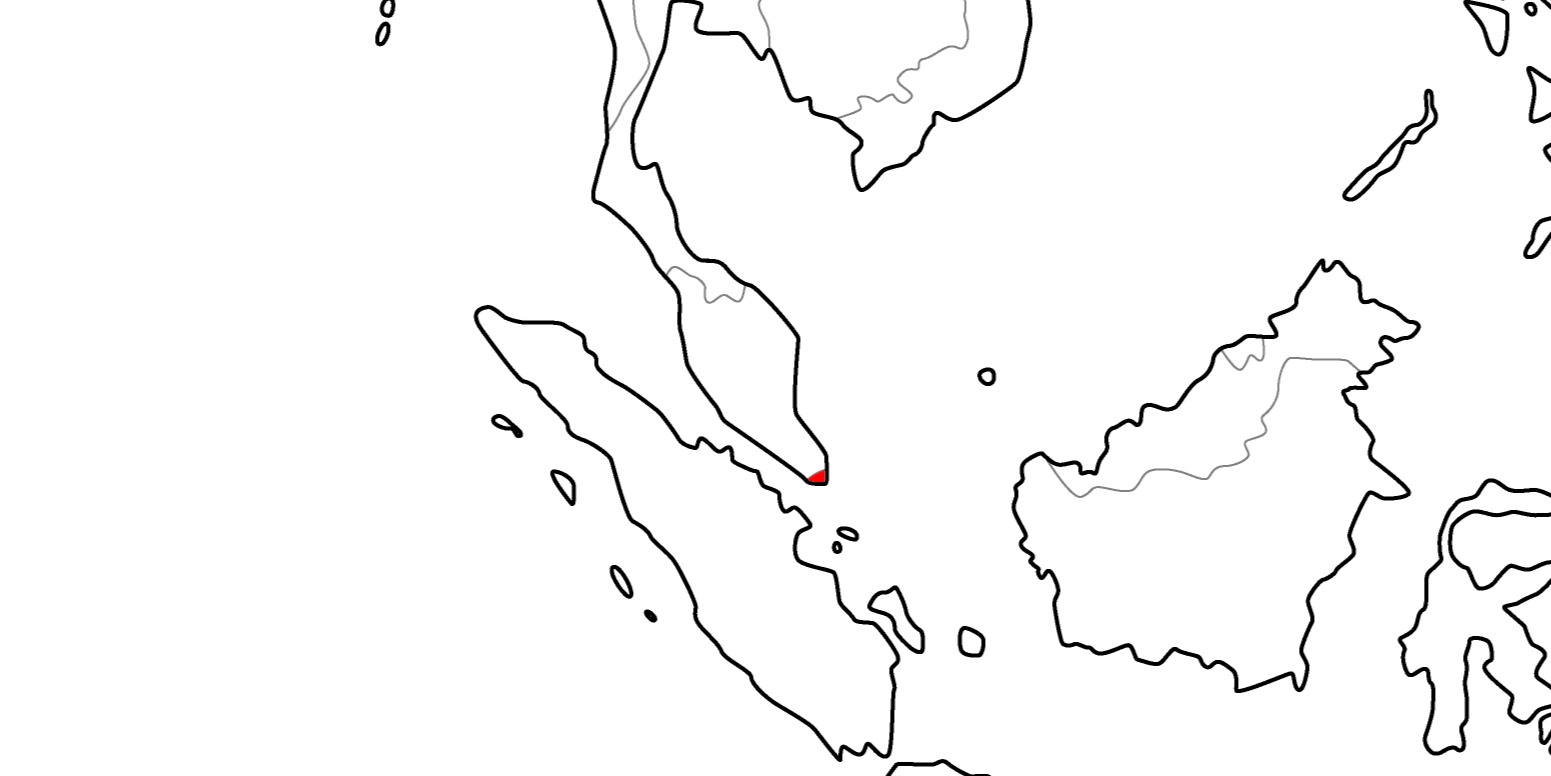 シンガポールの地図