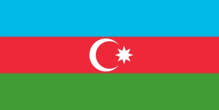 アゼルバイジャンの国旗