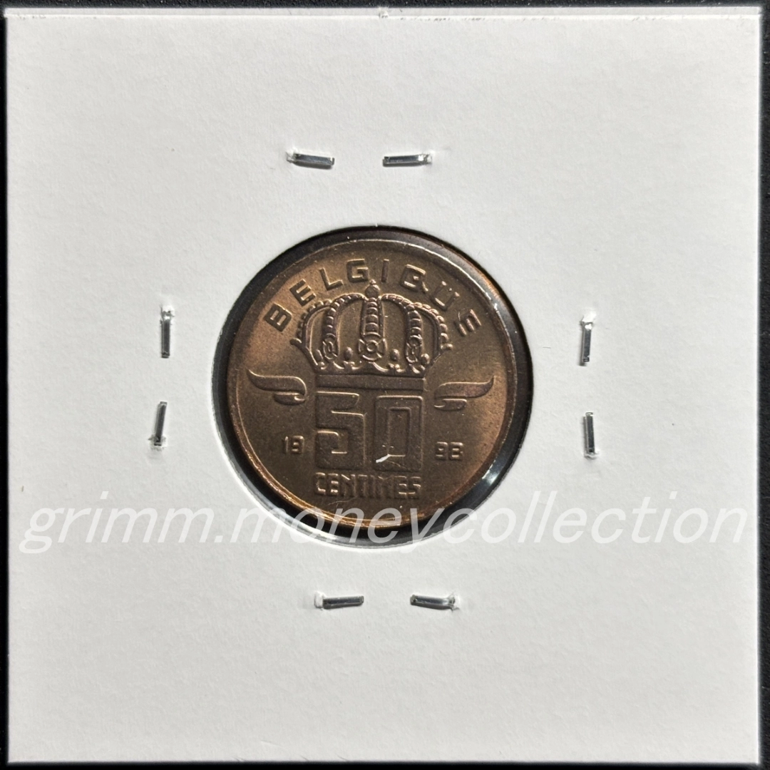 ベルギー 50サンチーム 裏