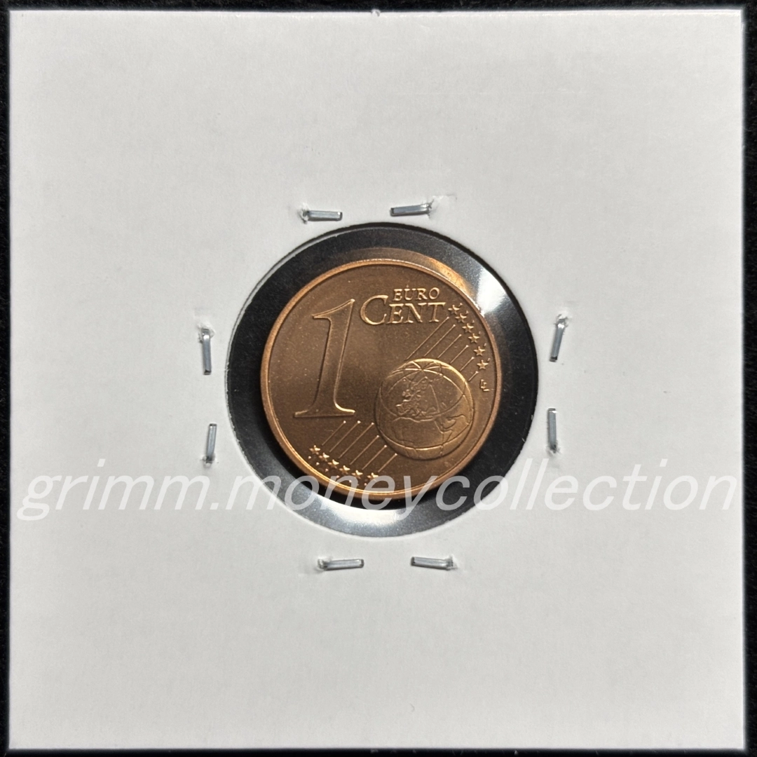 オーストリア km3082 2002～ 1セント 裏