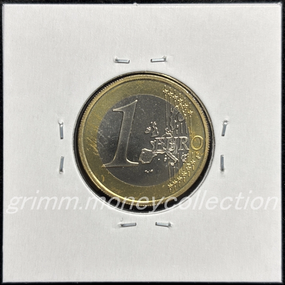 オーストリア km3088 2002～2007 1ユーロ 裏