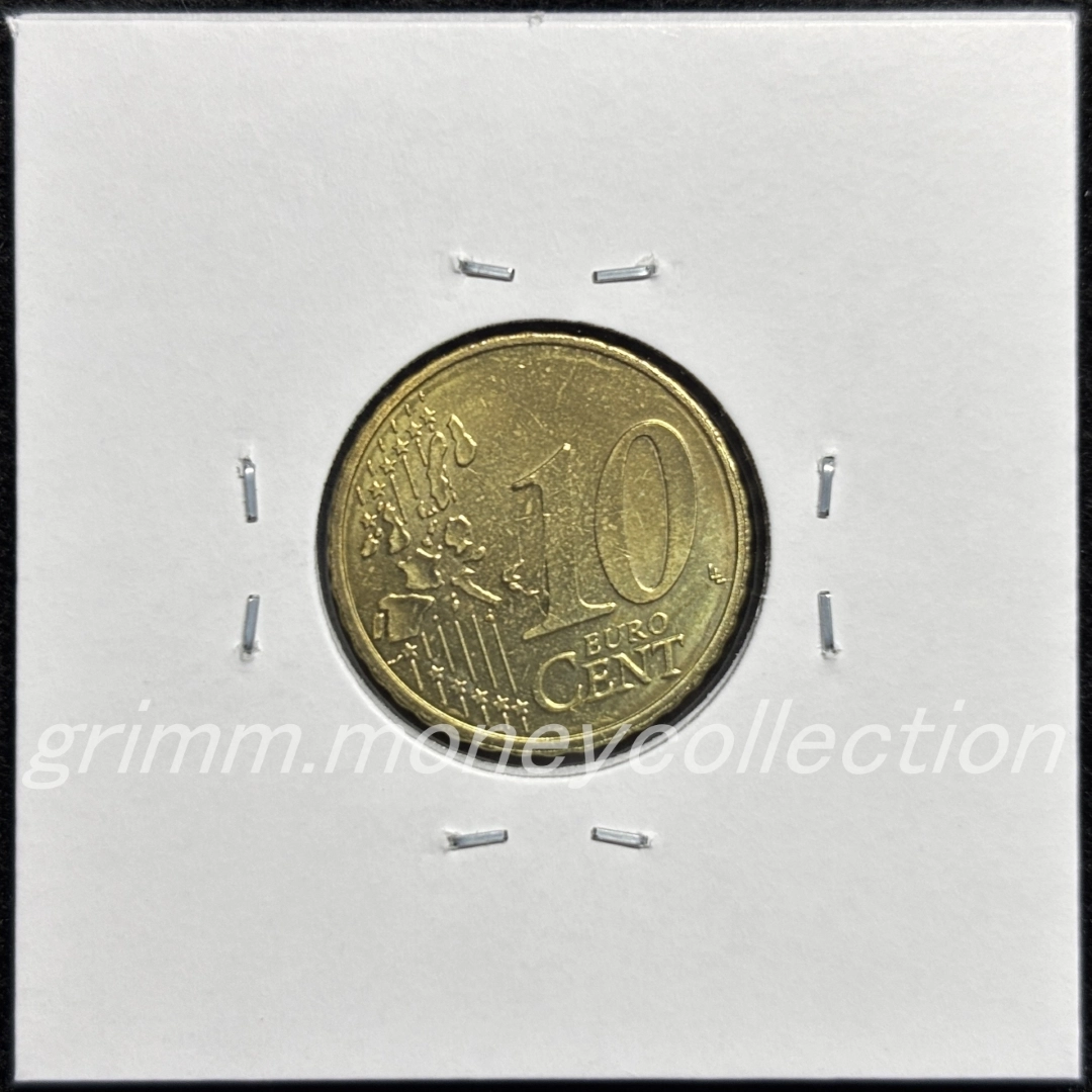 ベルギー km227 1999～2006 10セント 裏