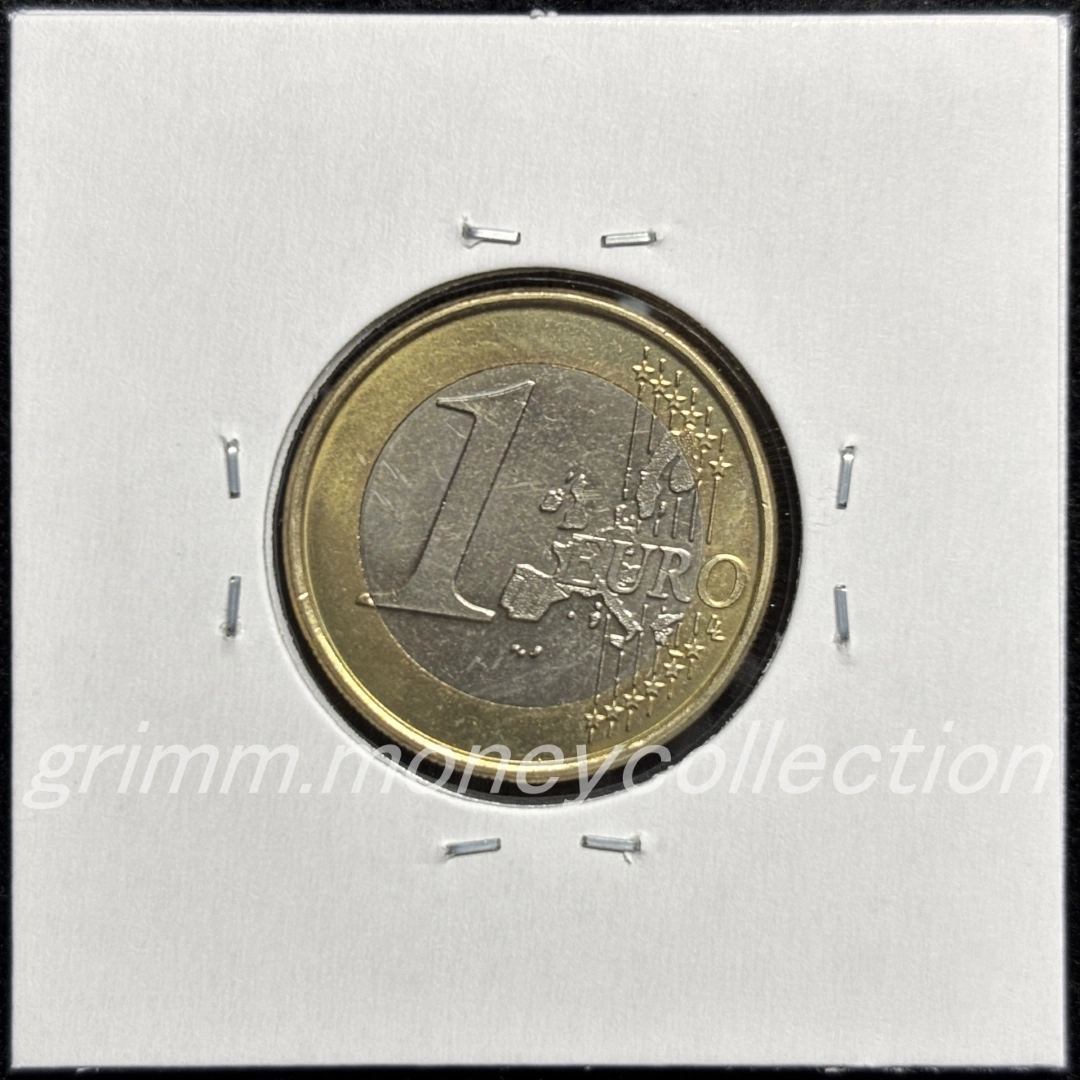 ベルギー km230 1999～2006 1ユーロ 裏