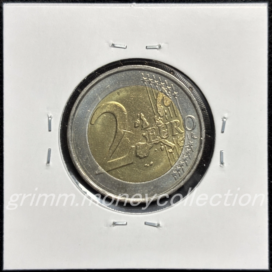 ベルギー km231 1999～2006 2ユーロ 裏