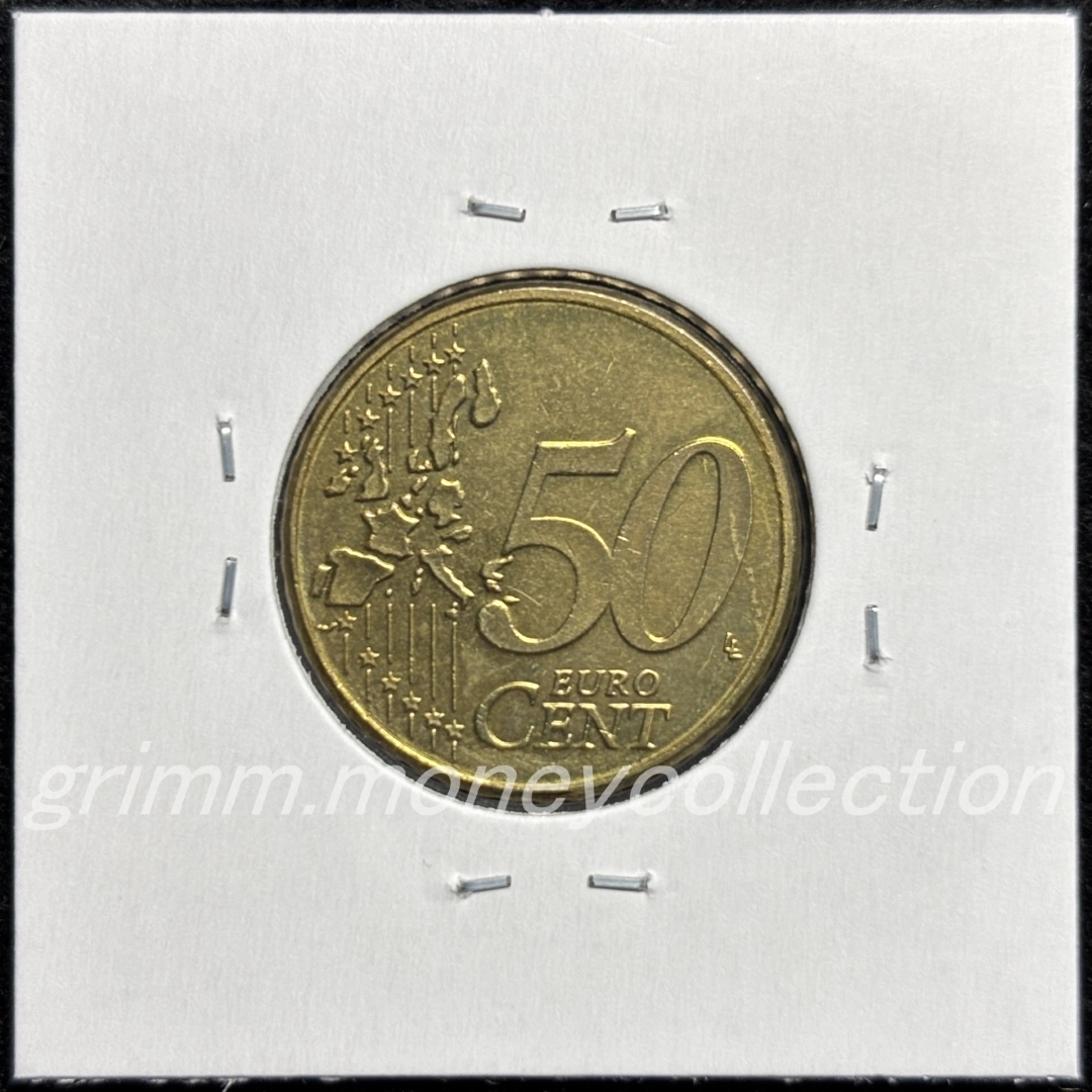 ベルギー km229 1999～2006 50セント 裏