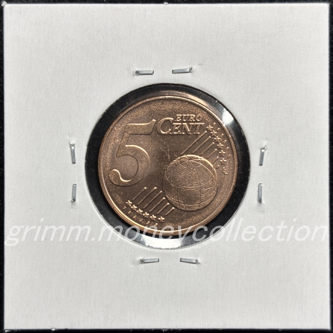 ブルガリア 2026～ 5セント 裏