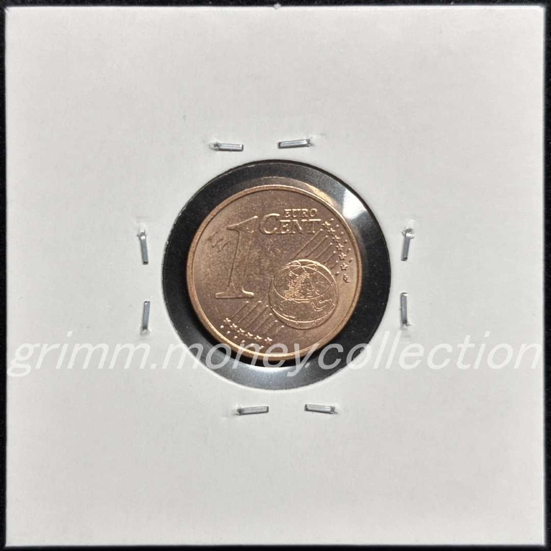 クロアチア km135 2023～ 1セント 裏