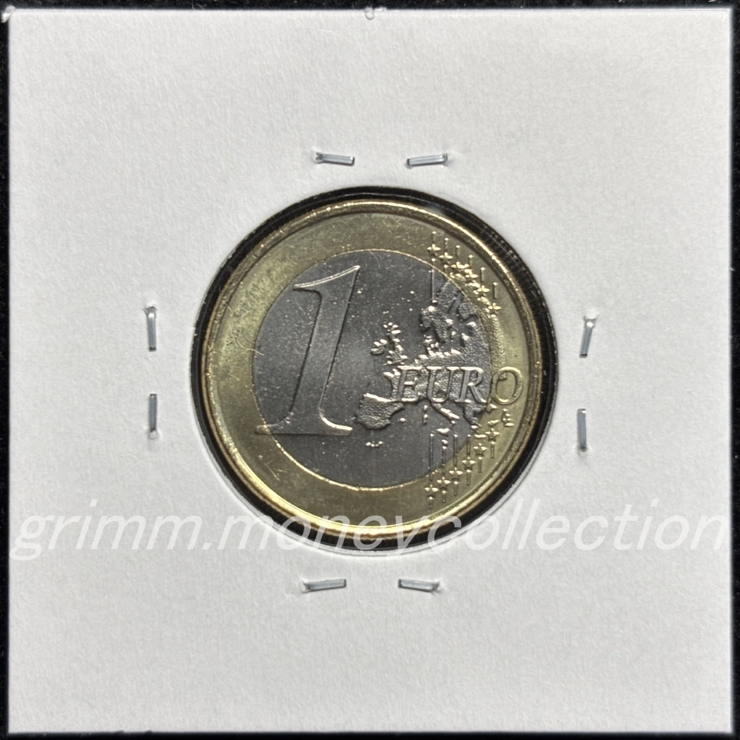 クロアチア km141 2023～ 1ユーロ 裏