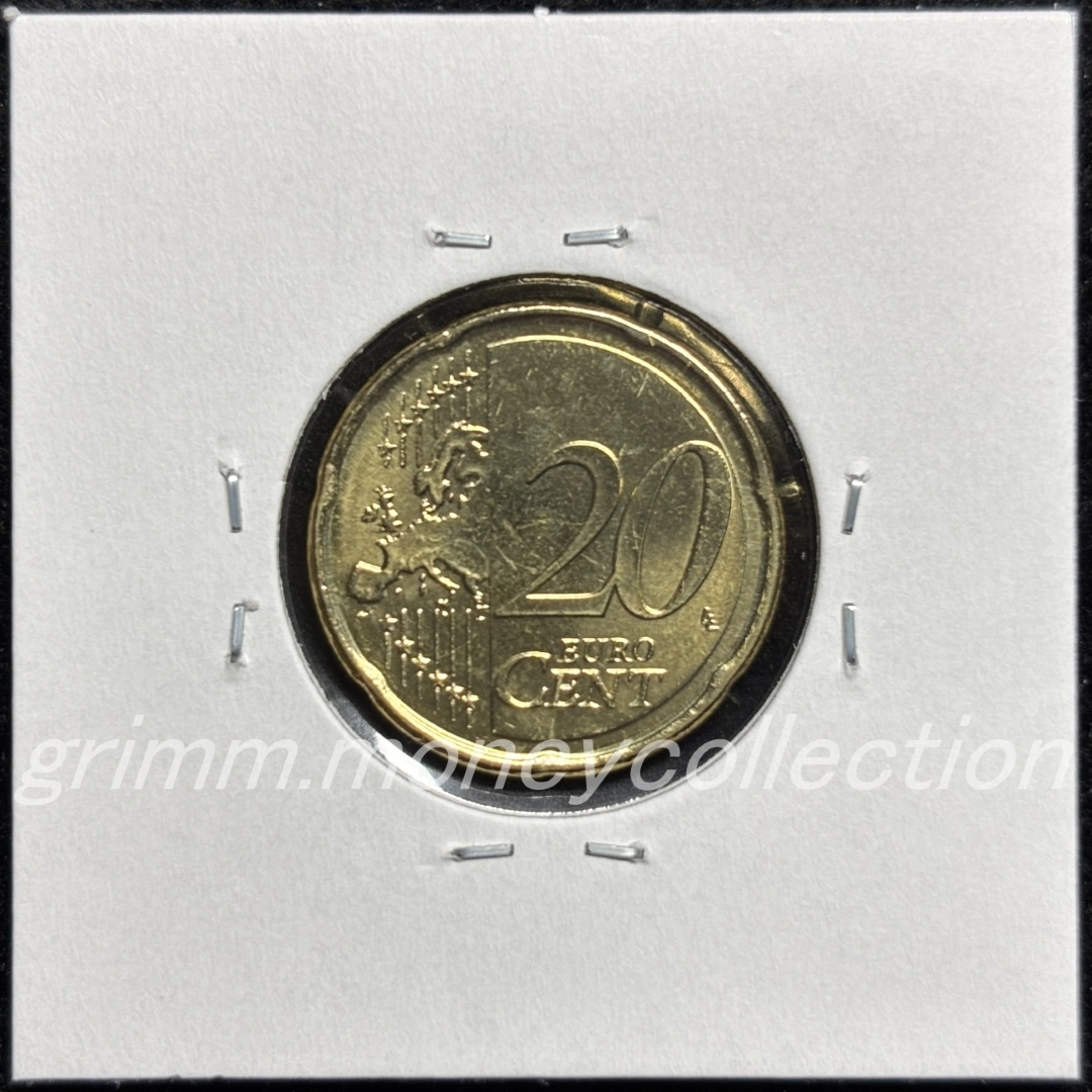 クロアチア km139 2023～ 20セント 裏