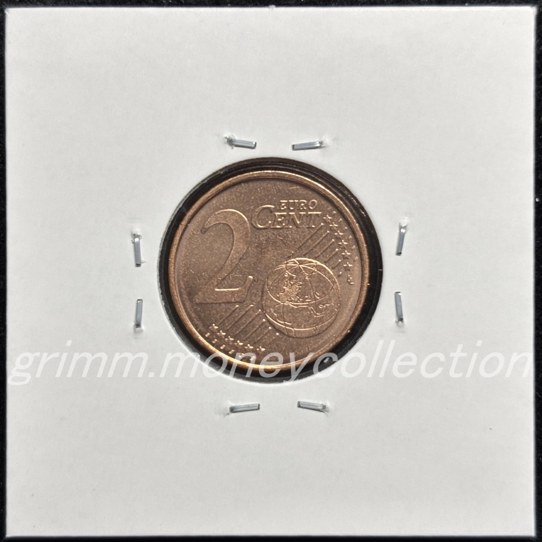 クロアチア km136 2023～ 2セント 裏