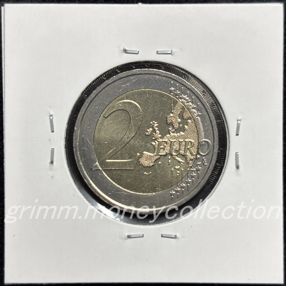 クロアチア km142 2023～ 2ユーロ 裏