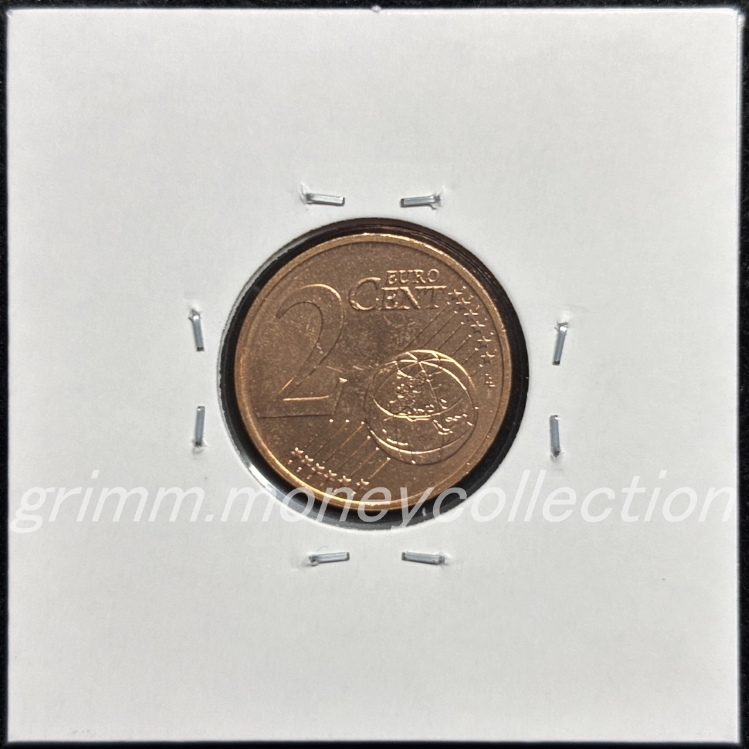 キプロス km79 2008～ 2セント 裏