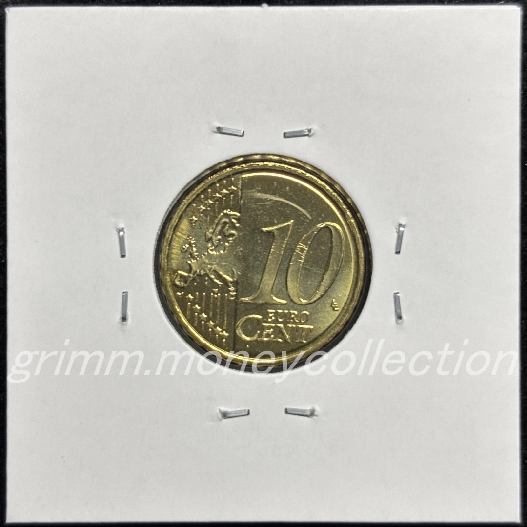 エストニア km64 2011～ 10セント 裏