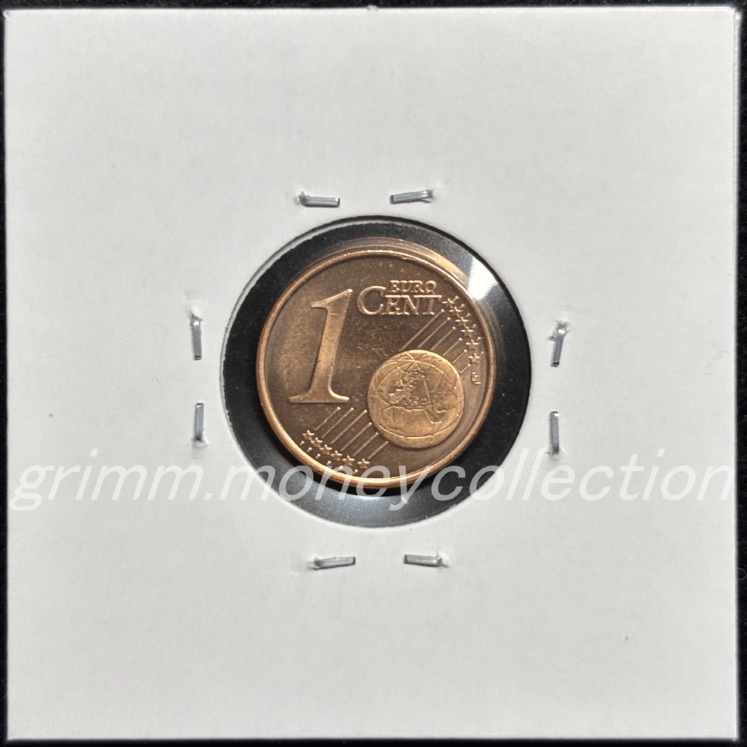 エストニア km61 2011～ 1セント 裏