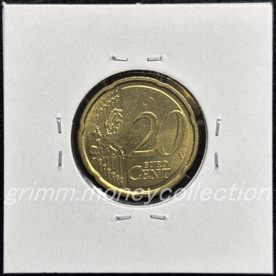 エストニア km65 2011～ 20セント 裏