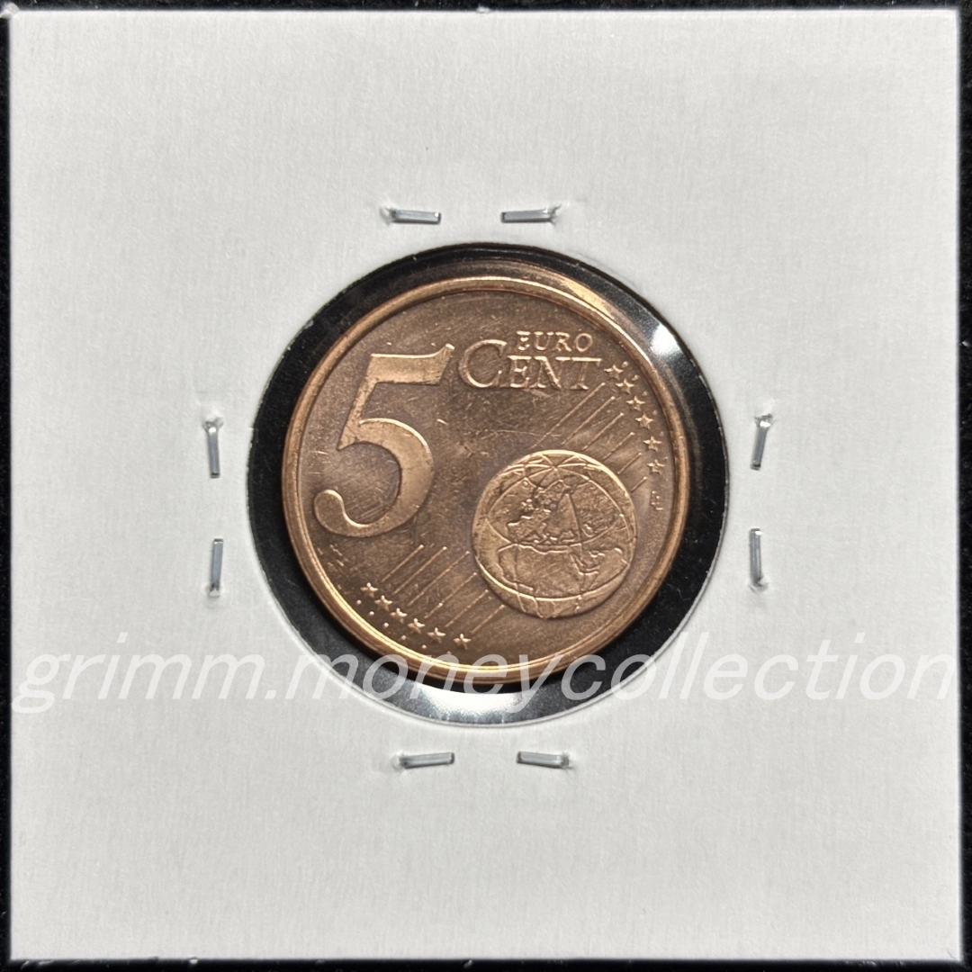 エストニア km63 2011～ 5セント 裏