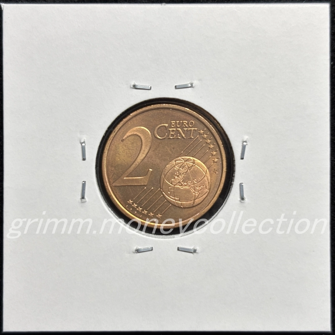 フィンランド km99 1999～ 2セント 裏