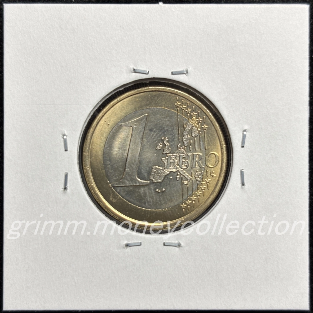 フランス km1288 1999～2006 1ユーロ 裏