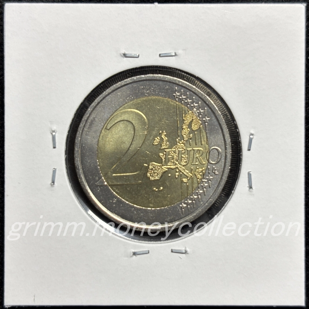 フランス km1289 1999～2006 2ユーロ 裏