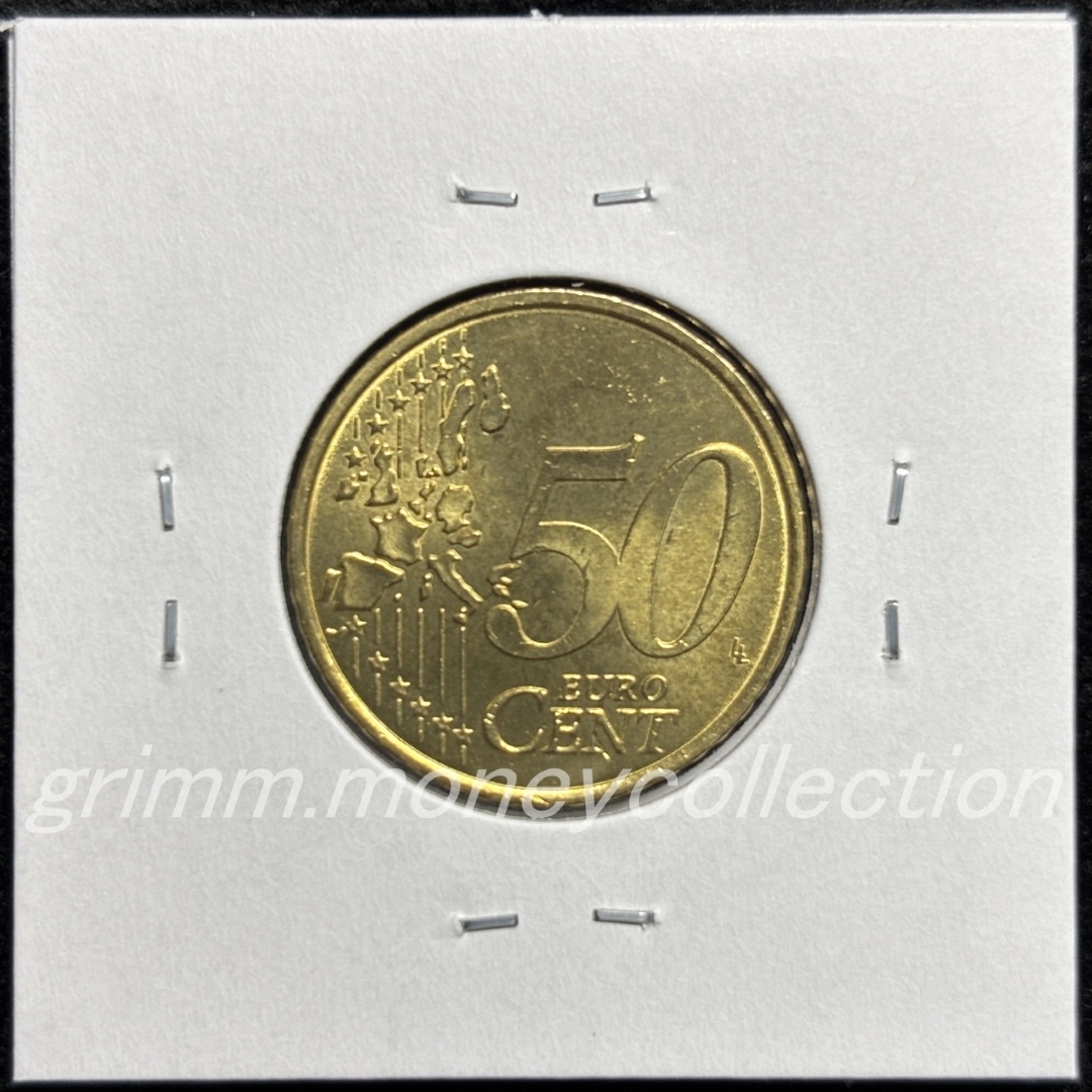フランス km1287 1999～2006 50セント 裏