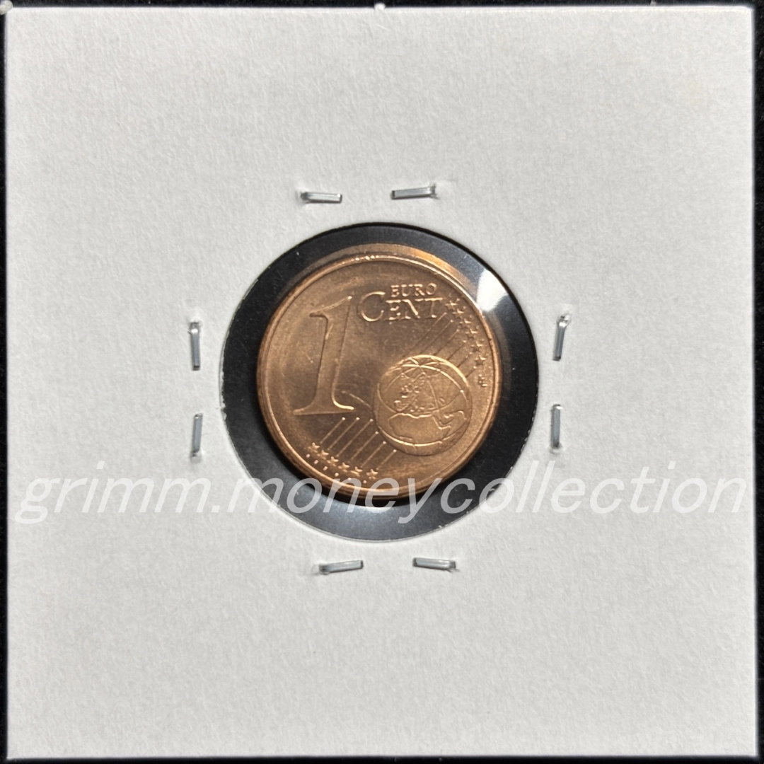 ドイツ km207 2002～ 1セント 裏