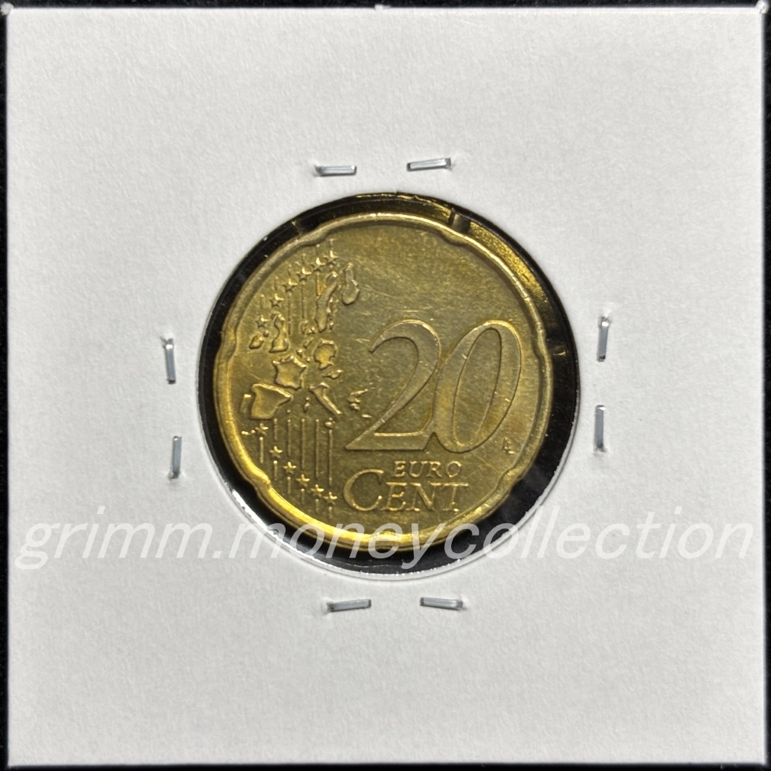 ドイツ km211 2002～2006 20セント 裏