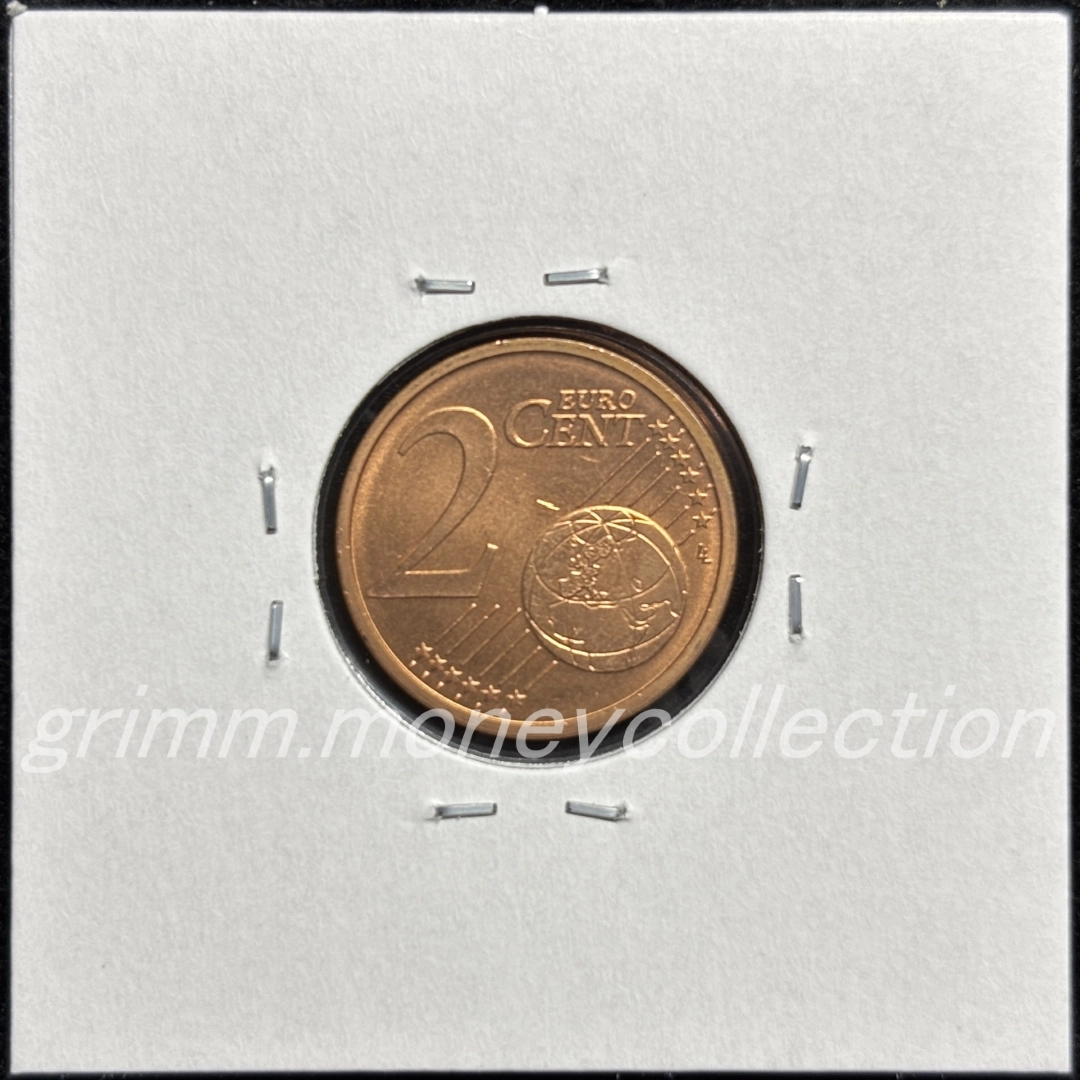 ドイツ km208 2002～ 2セント 裏