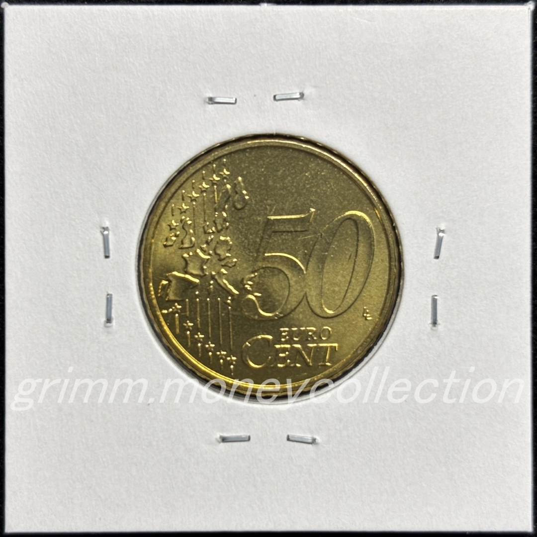 ドイツ km212 2002～2006 50セント 裏