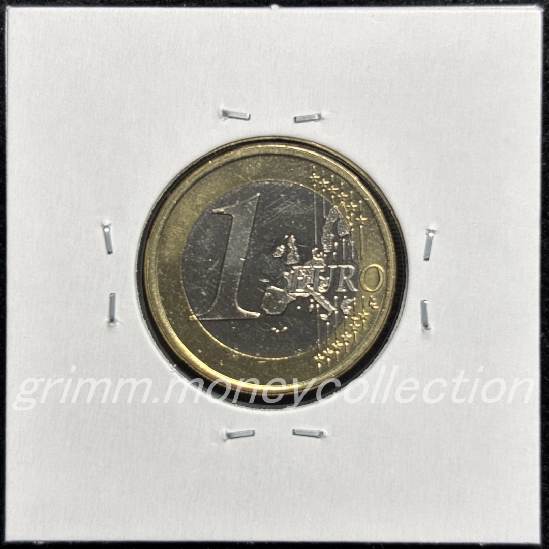 ギリシャ km187 2002～2006 1ユーロ 裏