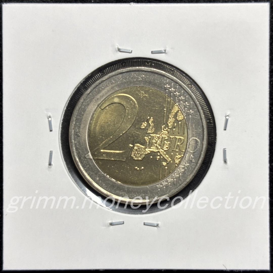 ギリシャ km188 2002～2006 2ユーロ 裏