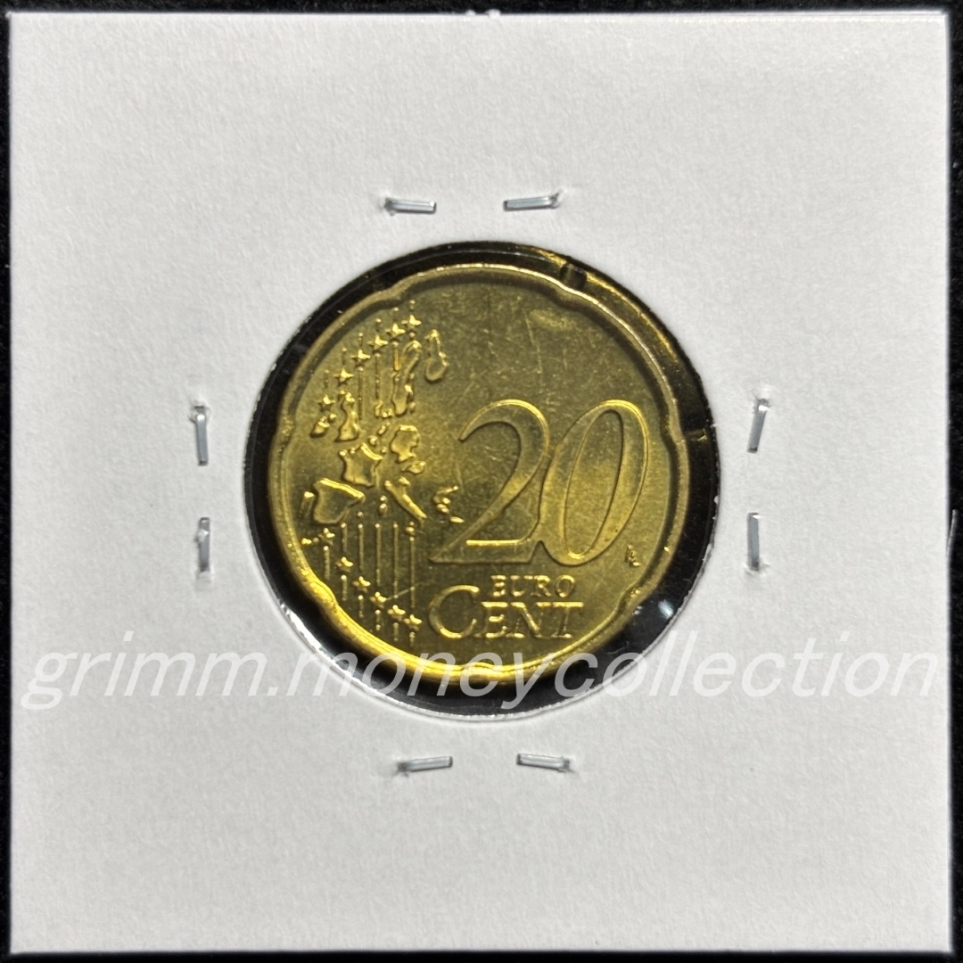 イタリア km214 2002～2007 20セント 裏