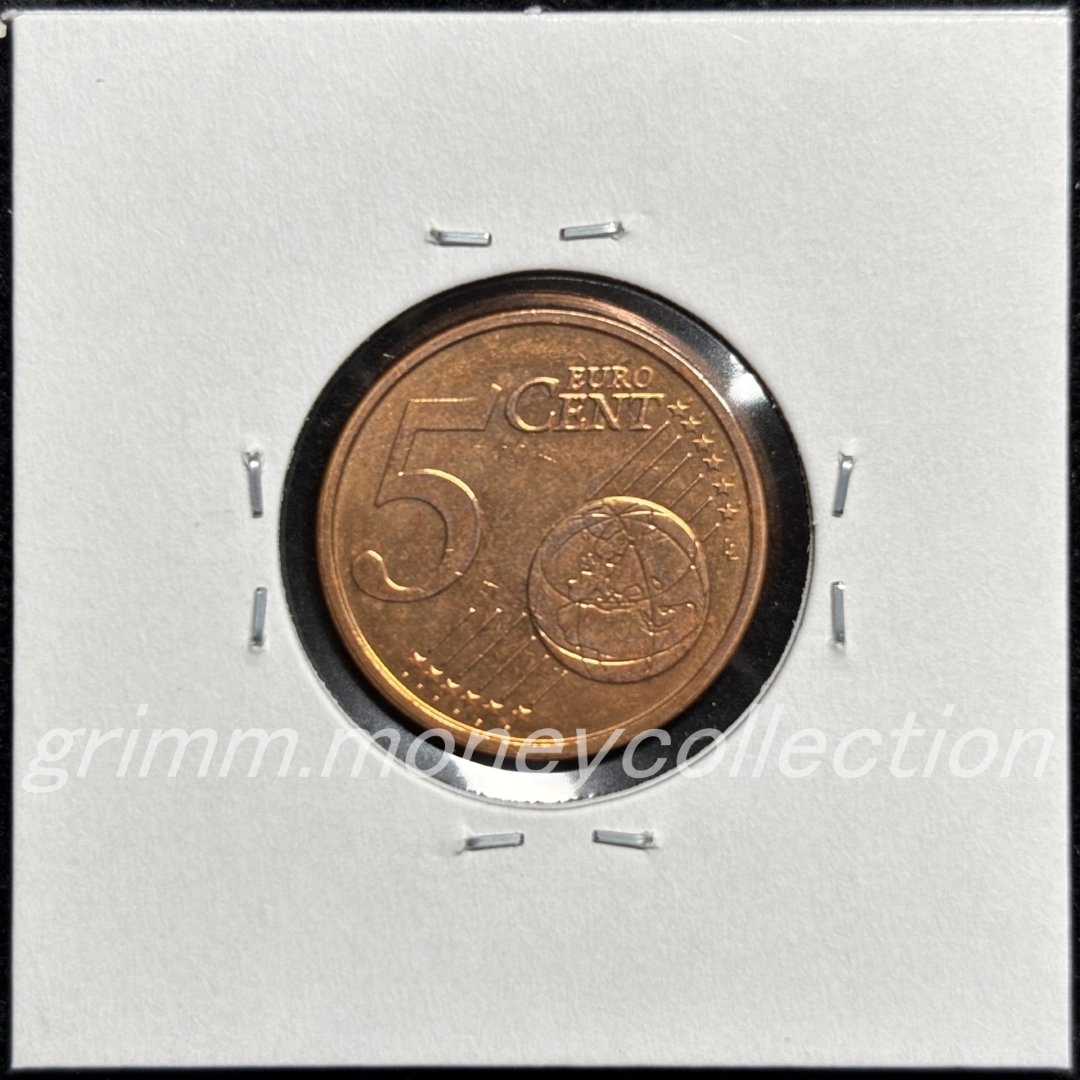 イタリア km212 2002～ 5セント 裏