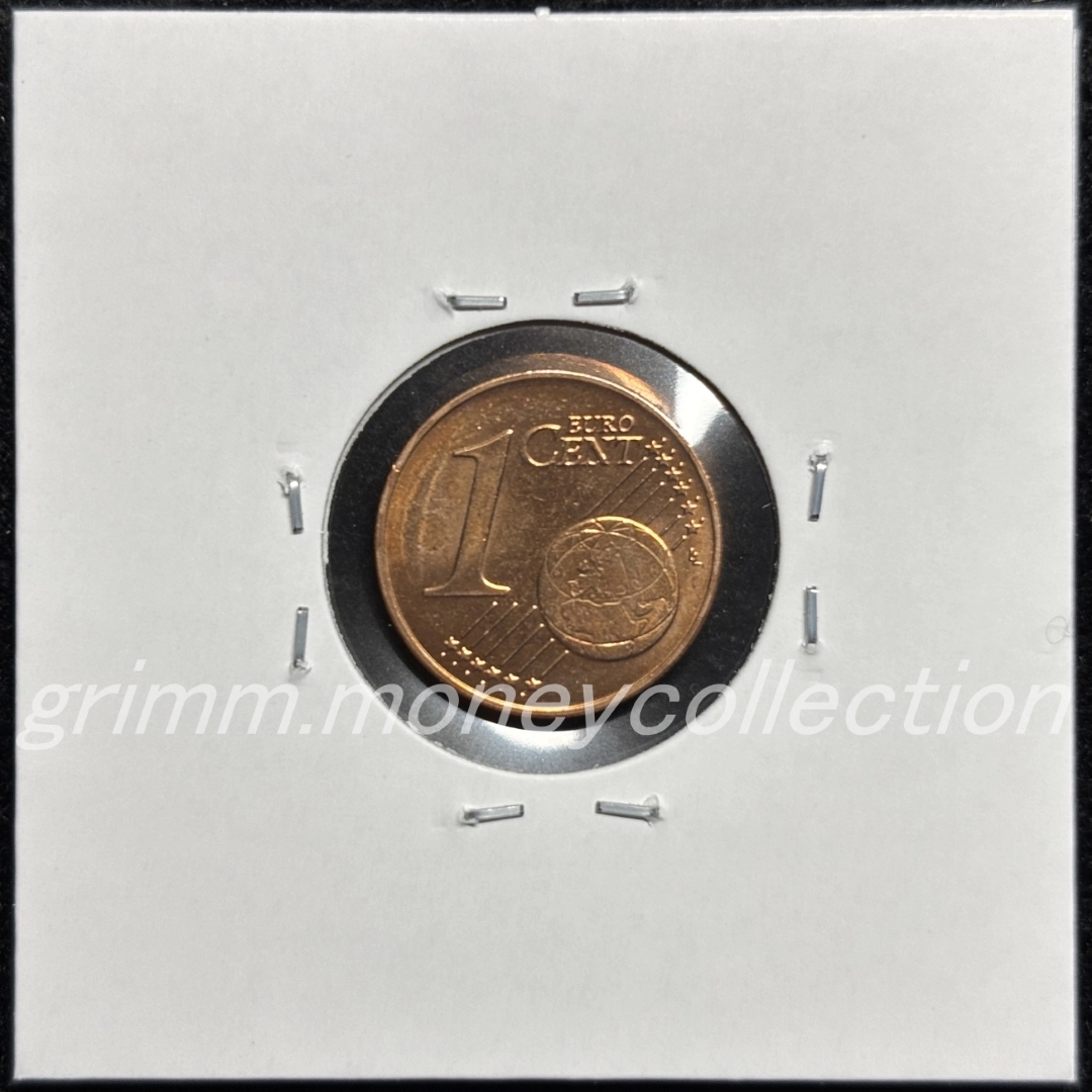 ラトビア km150 2014～ 1セント 裏